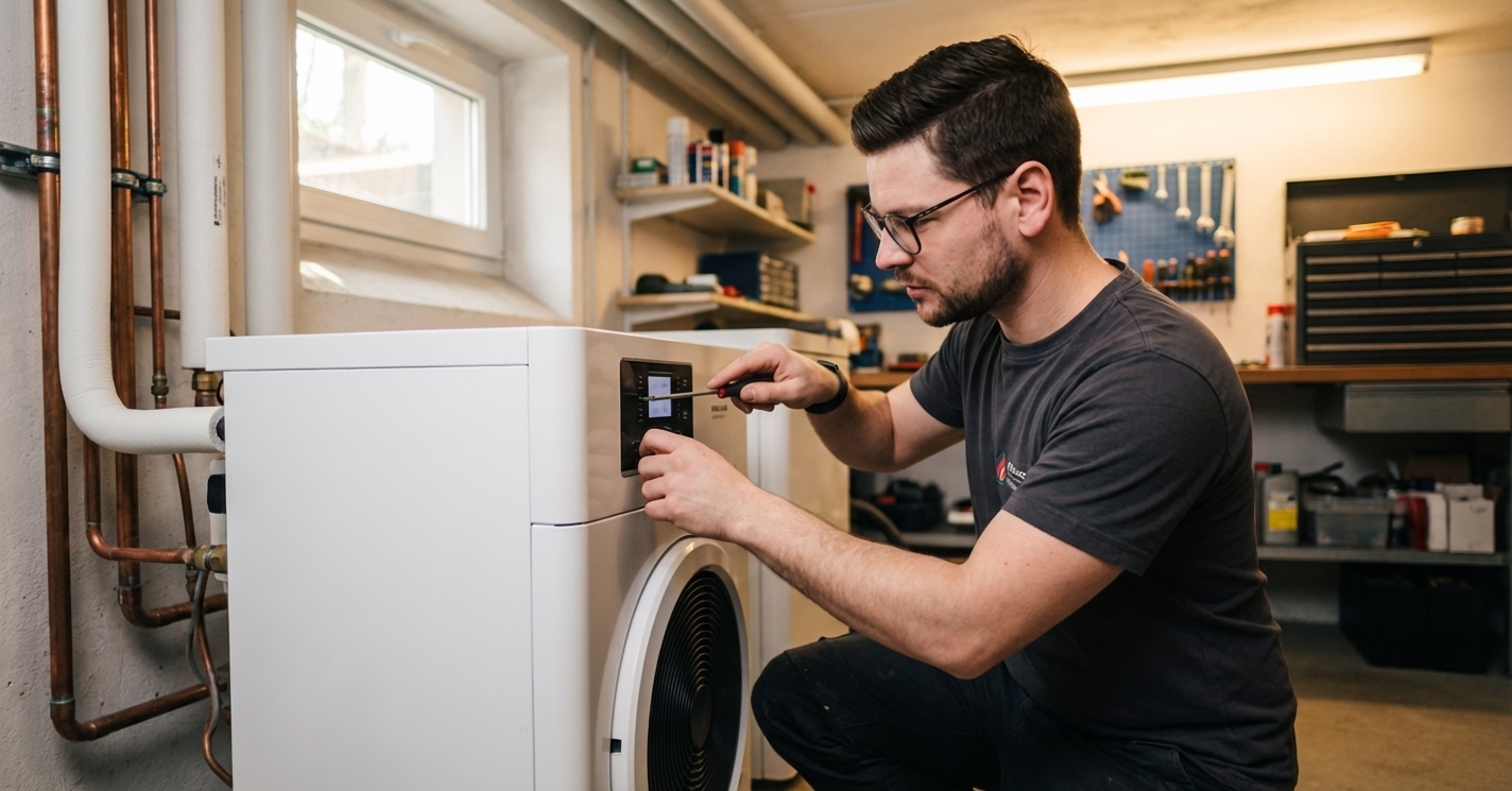 Wärmepumpen-Installation durch HÖCK HOMETEC in Landshut